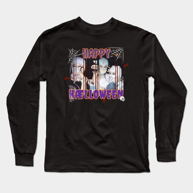 Happy Halloween With Aespa Long Sleeve T-Shirt by wennstore